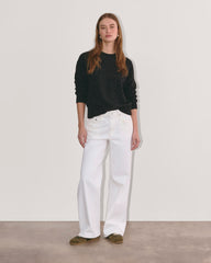The Cocoon Crew in Plush Cotton | Black Confetti