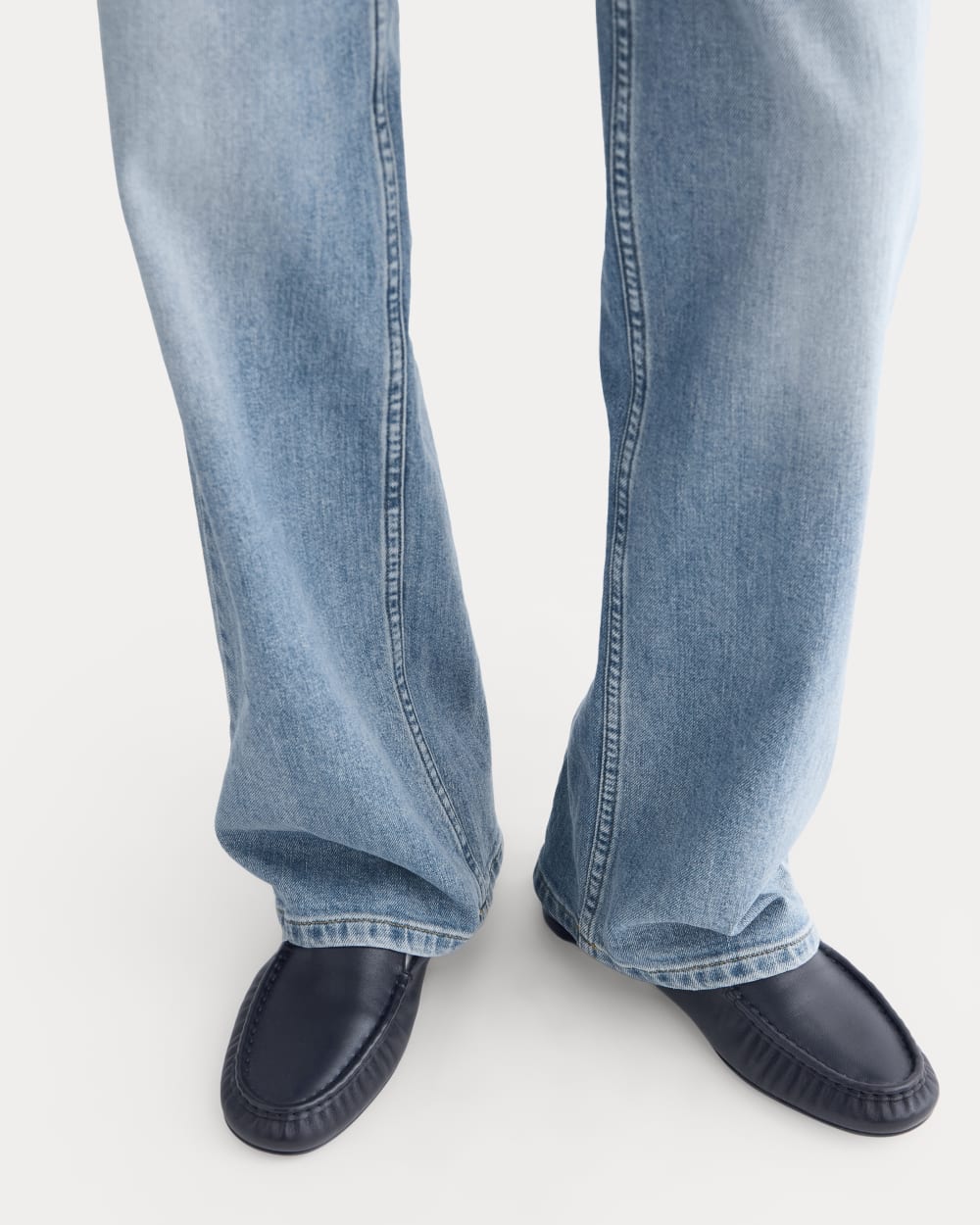 The Column Jean | Vintage Light Indigo | 31" Inseam