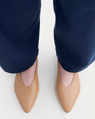 Made in Italy Almond-Toe Flat | Affogato