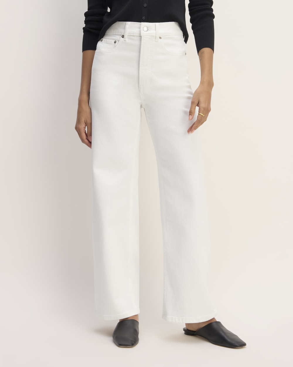 The Way-High® Sailor Jean | Bright White | 27.5" Inseam