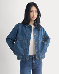 Denim Chore Jacket | Mid Indigo