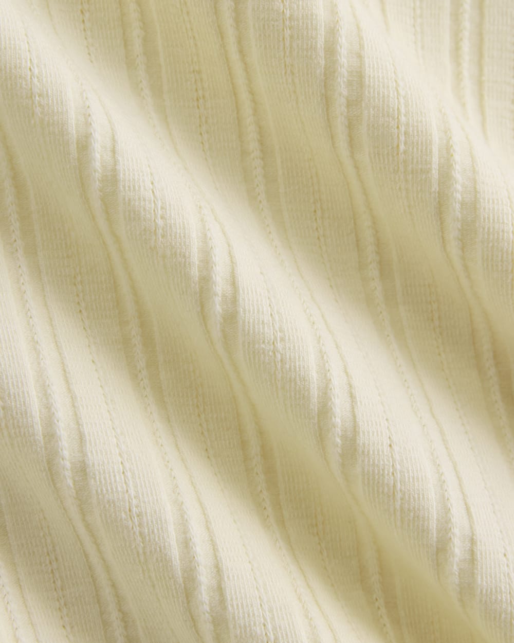 Scoop-Neck Tank in Pointelle | Lemon Icing