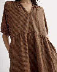 The Farmers Market Dress | Carob Brown / Black