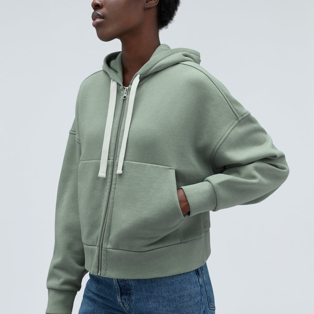 The Track Organic Cotton Hoodie | Lily Pad