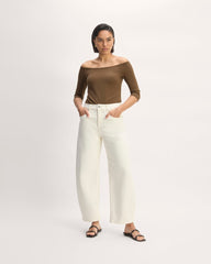 The Form Off-Shoulder Top | Cocoa