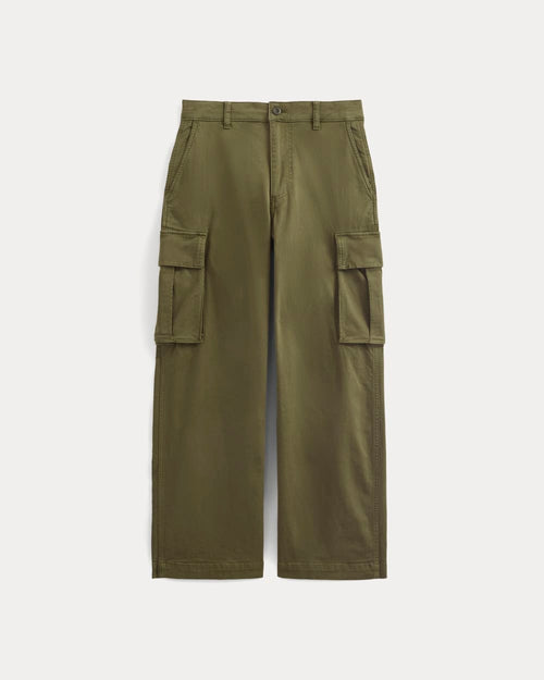 90s Baggy Cargo Pant | Olive