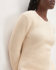 The Organic Cotton Slim Crew Sweater | Canvas