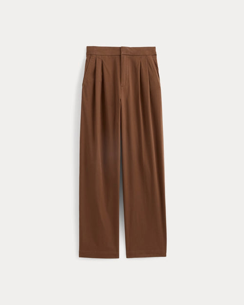 Pull-On Easy Trouser | Toffee