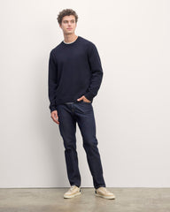The Classic Sweater in Everyday Cotton | Navy