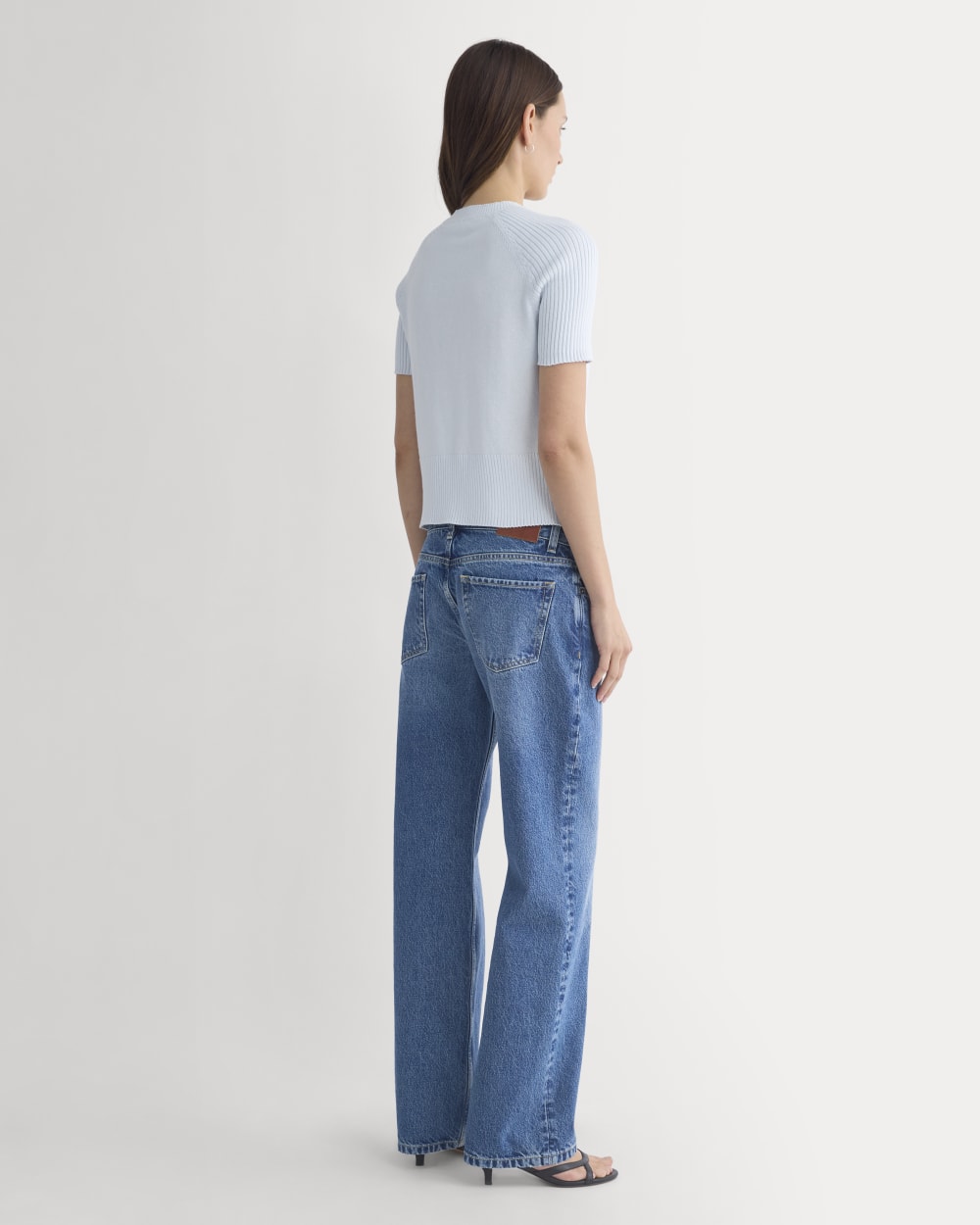 Short-Sleeve Crew in Everyday Cotton | Skywriting