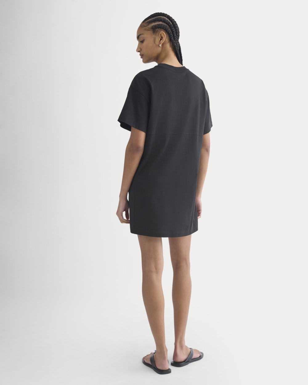 Weekend Tee Mini Dress | Black