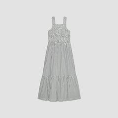 The Smock Dress | Black / Bone