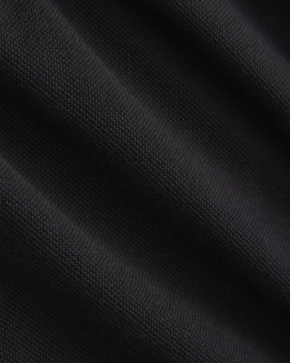 Classic Piqué Polo | Black