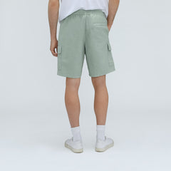The Cotton Linen Short | White Sage