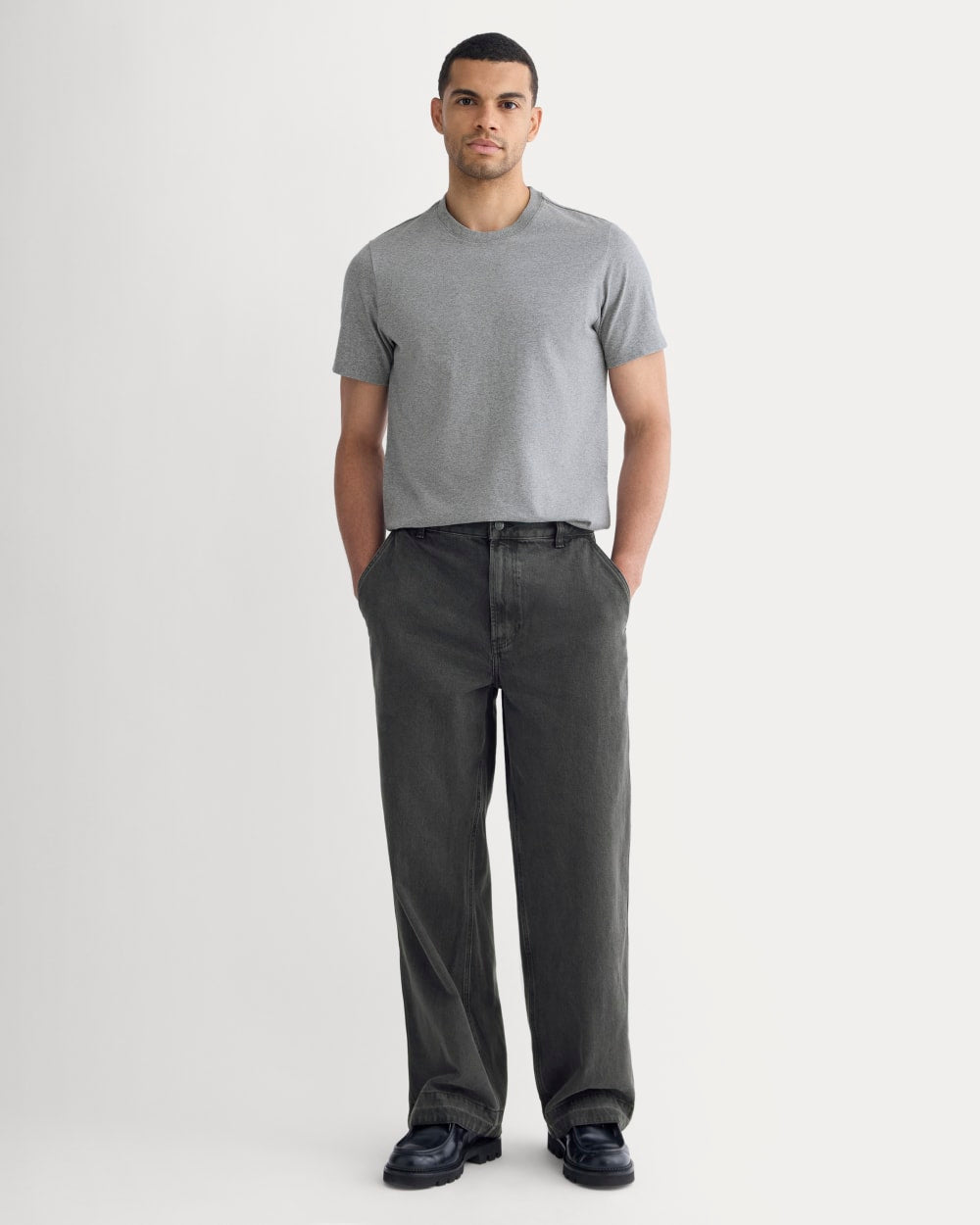 Midweight Tee | Vintage Heather Grey