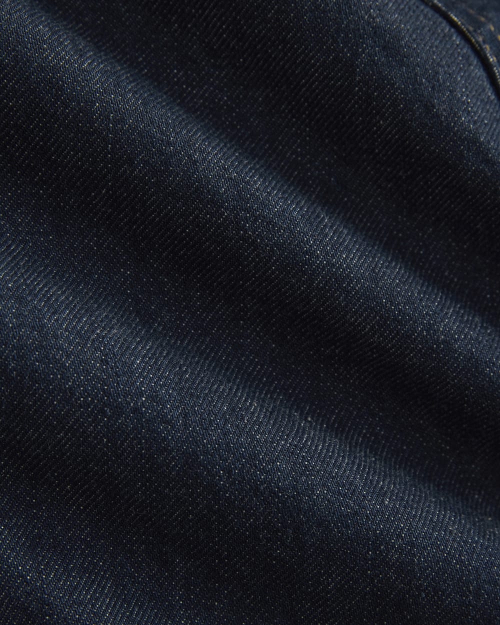 Cropped Denim Jacket | Garment-Dyed Indigo