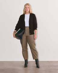 The Cocoon Cardigan in Plush Cotton | Black