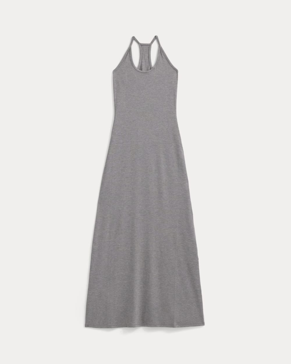 Racerback Maxi Knit Dress | Mid Heather Grey