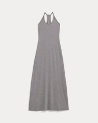 Racerback Maxi Knit Dress | Mid Heather Grey