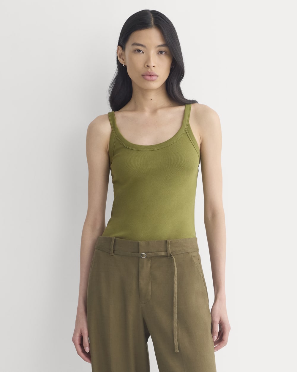 Soft Stretch U-Neck Tank | Mayfly