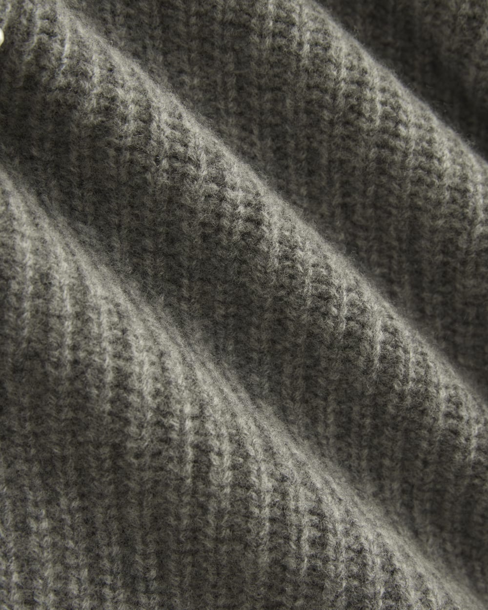 The Half-Zip Sweater in Luxe Merino |  Heathered Grey