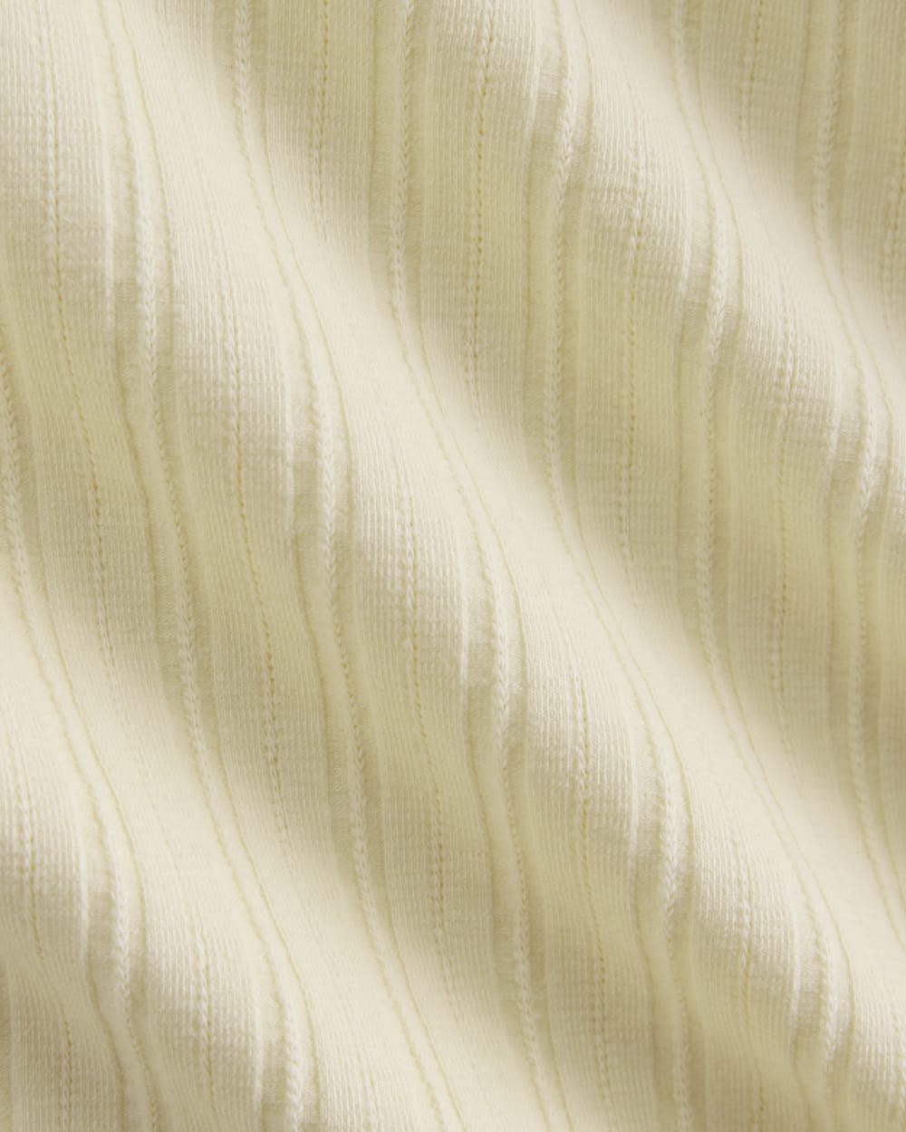 Cropped Crew in Pointelle | Lemon Icing