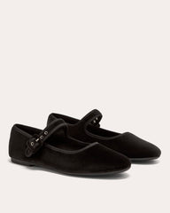 The Day Buckle Mary Jane | Black Velvet