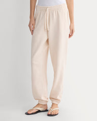 Lightweight Terry Jogger | Parchment