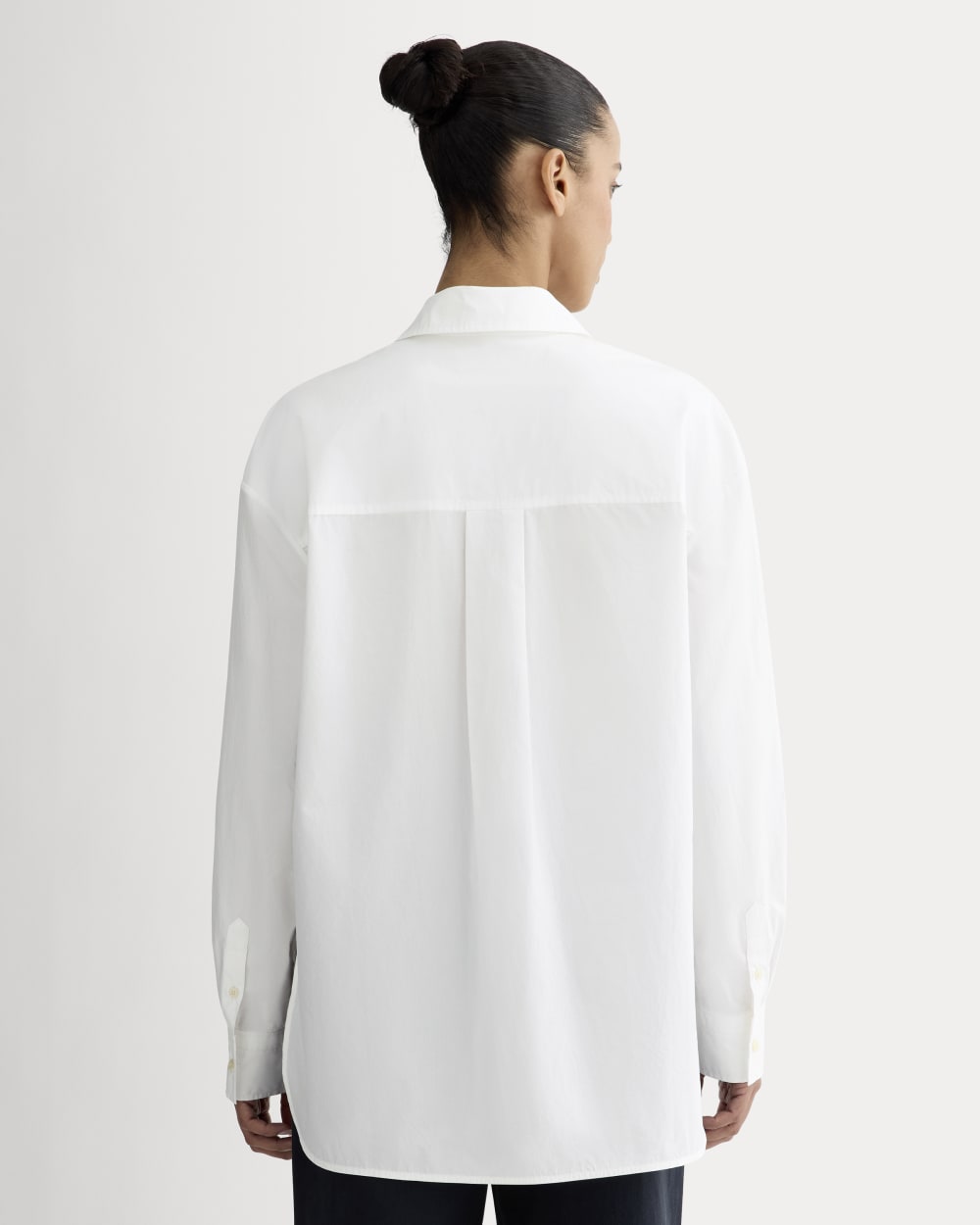 The Boyfriend Shirt in Ultrasoft Cotton | White