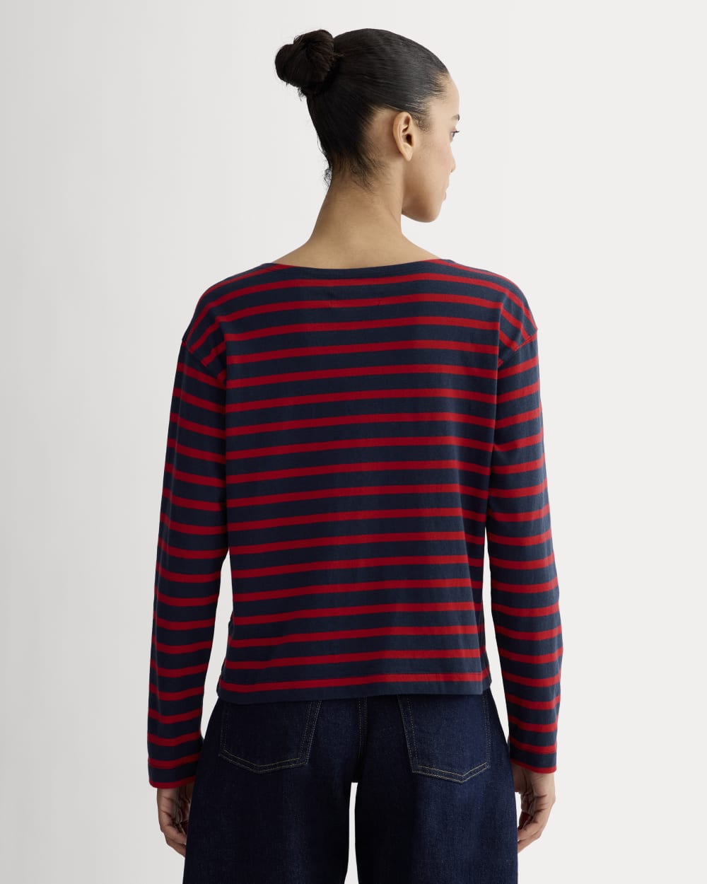 The Mariner Tee | Navy / Classic Red
