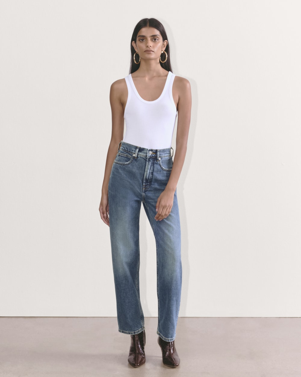 The Way-High® Jean | Mid Indigo | 27.5” Inseam