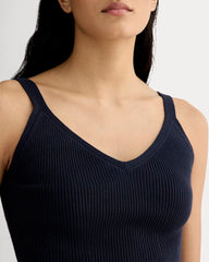 The Fine Knit Cami | Navy