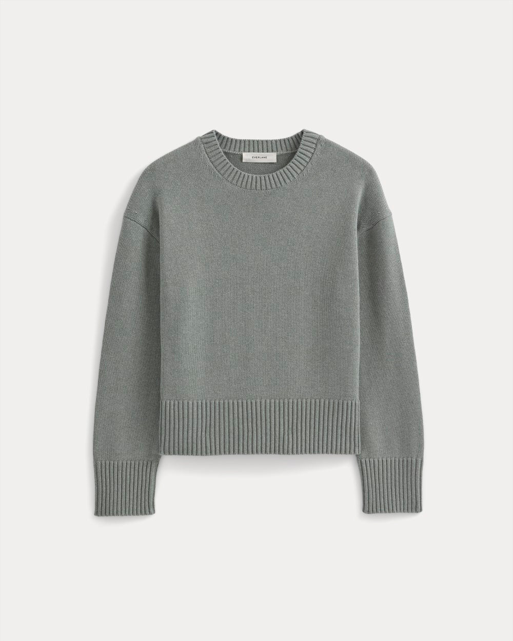 The Boxy Sweater in Everyday Cotton | Heathered Lilypad
