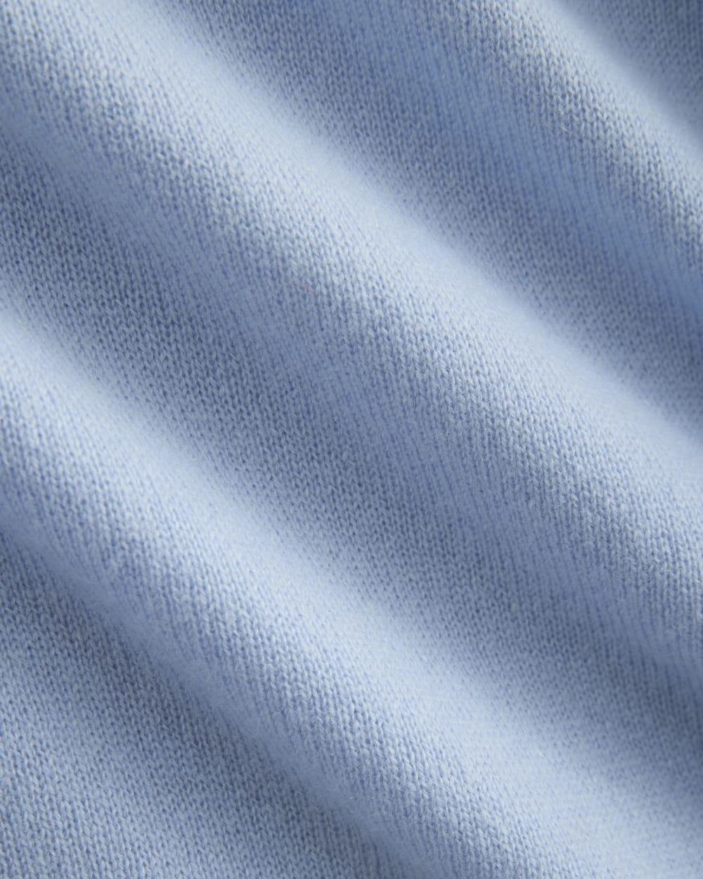 Cashmere Slim Crew Sweater | Open Air Blue
