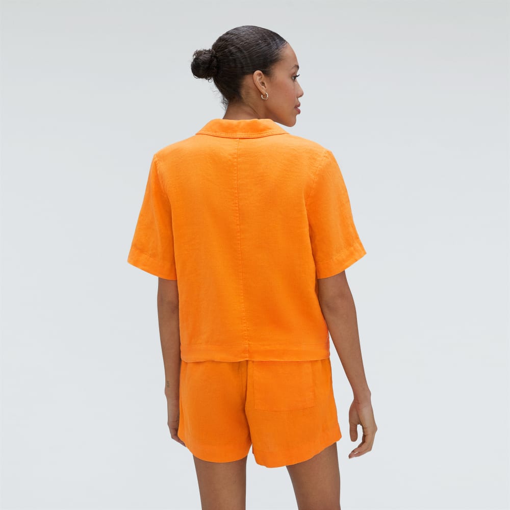 The Linen Workwear Shirt | Turmeric