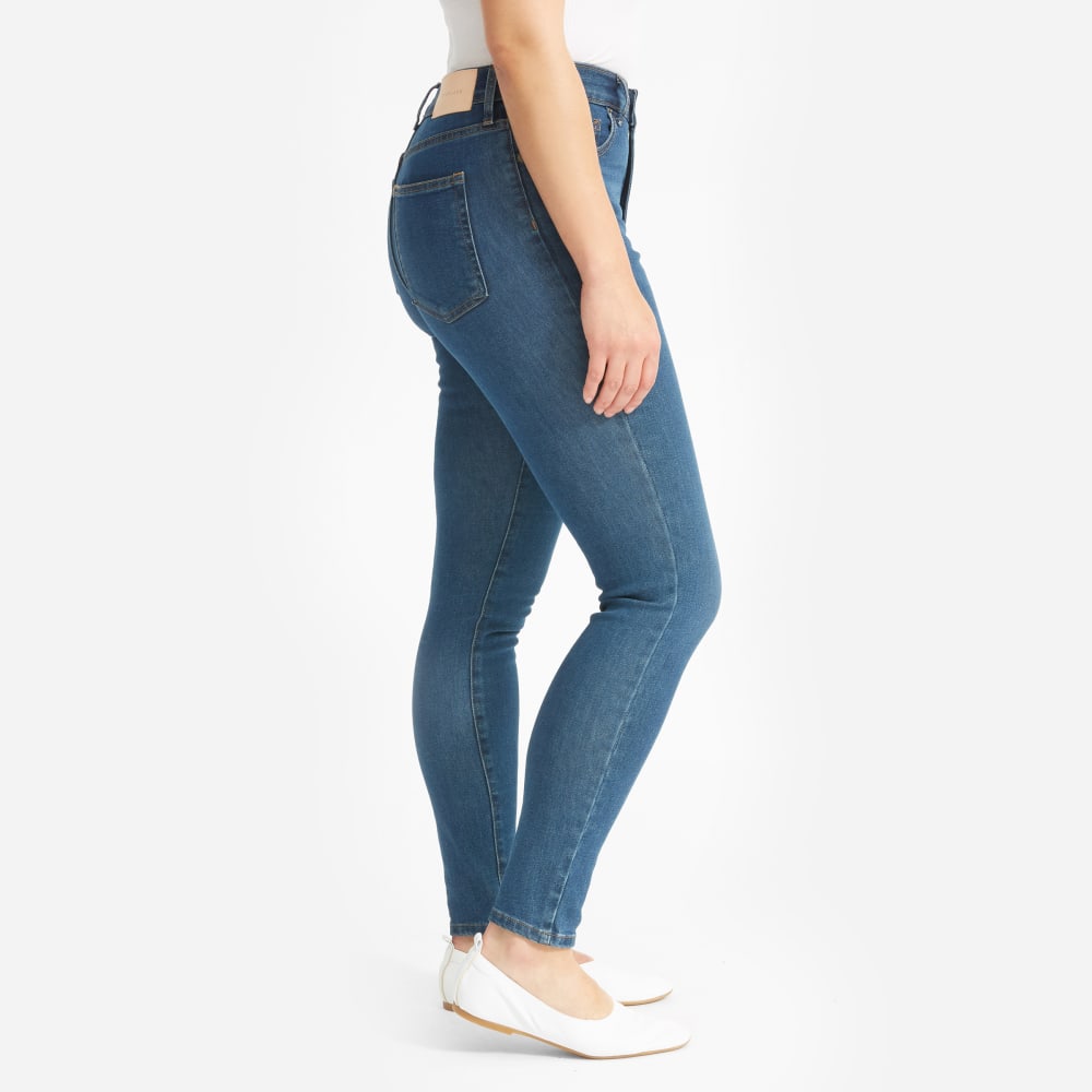 The Authentic Stretch High-Rise Skinny | Mid Blue | 28.5" Inseam