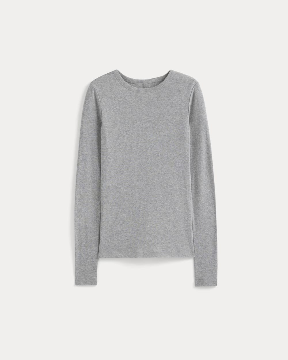 Tissue Long-Sleeve Crew | Heathered Grey