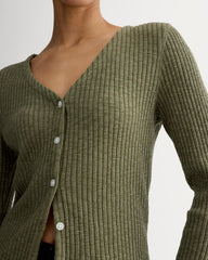 The Cozy Rib Cardigan | Kalamata