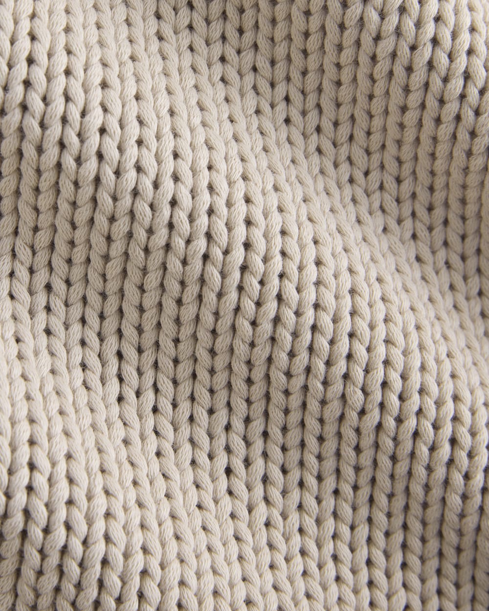 Oversized Cocoon Crew in Elevated Cotton | Peyote