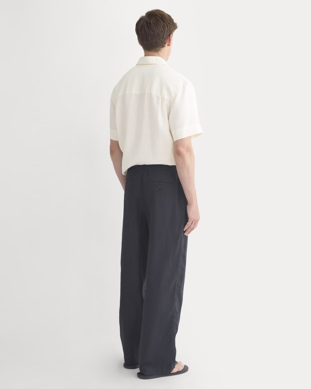 Linen Easy Pant 2.0 | Black