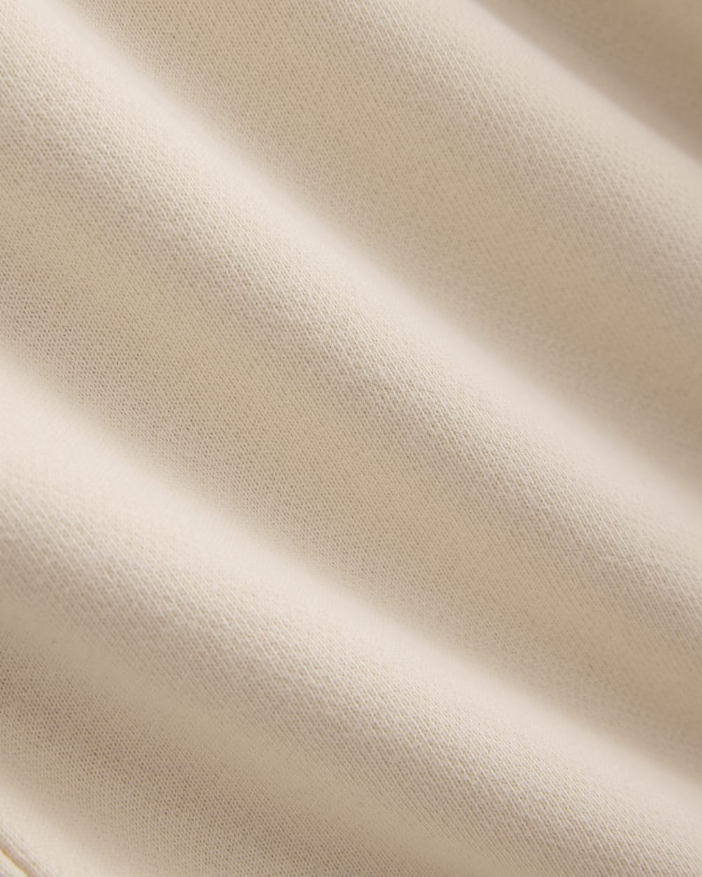 Lightweight Terry Zip Pullover | Parchment