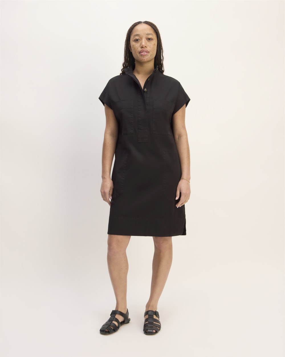 The Easy Workwear Dress | Black