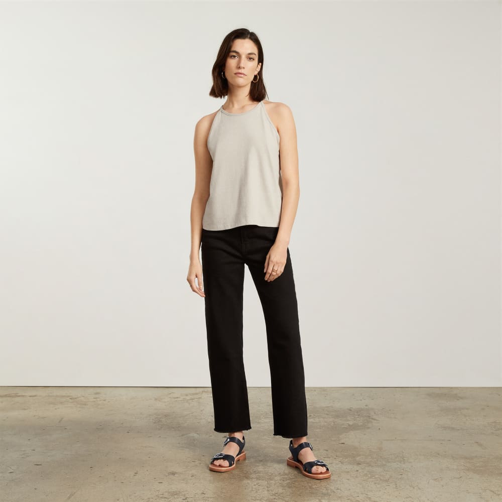 The Twin Buckle Sandal | Black