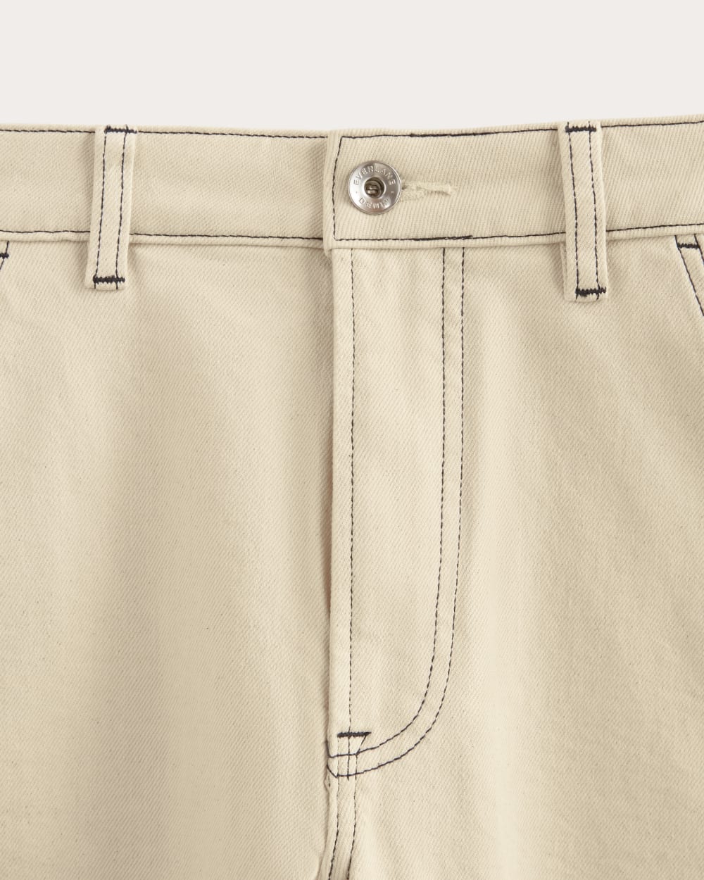 The Utility Barrel Pant | Ecru | Regular