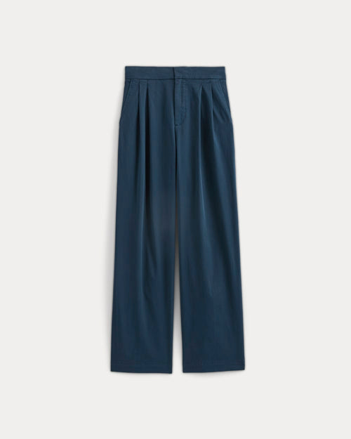 Pull-On Easy Trouser | Midnight Navy