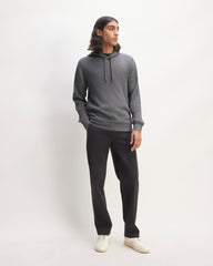 The Waffle-Knit Hoodie | Heathered Charcoal