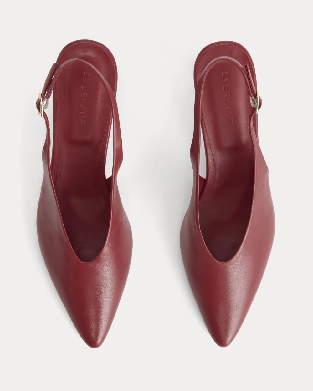 Pointed-Toe Slingback Heel | Rouge