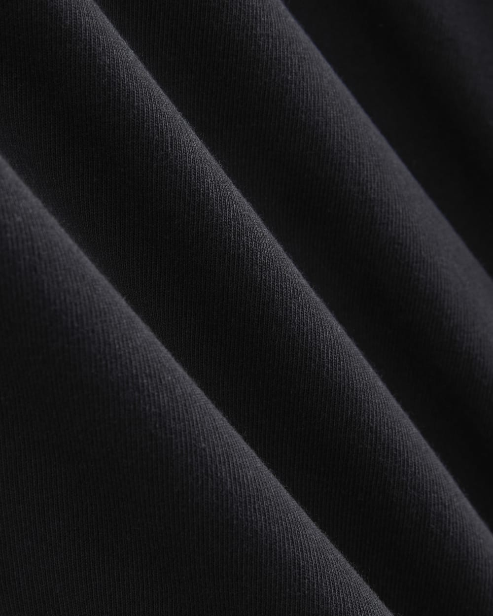Relaxed Midweight Tee | Black
