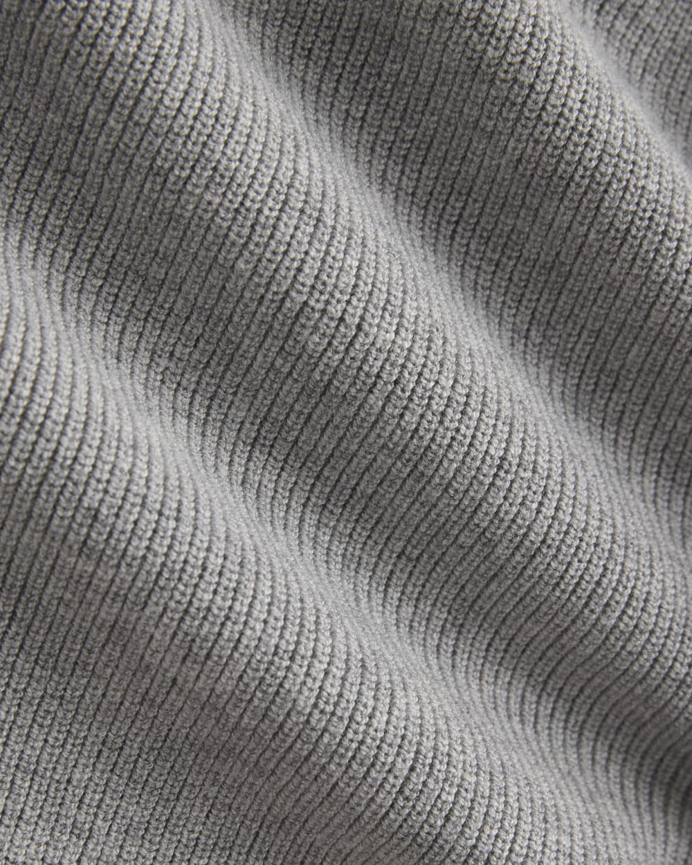 Knit Quarter-Zip Polo | Light Heathered Grey