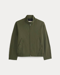 Re:Cycled Nylon Harrington Jacket | Olive Night